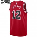 Maillot NBA Chicago Bulls Ayo Dosunmu 12 Nike 2022-23 Icon Edition Rouge Swingman - Enfant